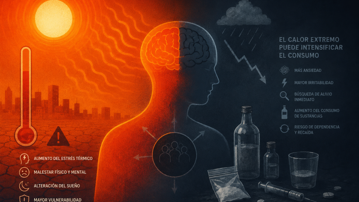 ¿El calor aumenta el consumo de sustancias? Lo que dice la evidencia científica