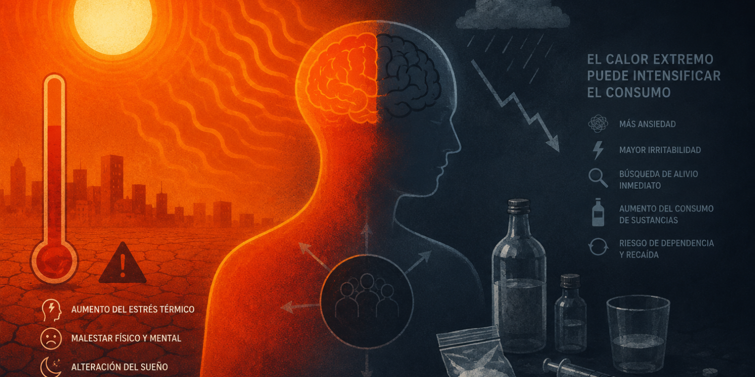 ¿El calor aumenta el consumo de sustancias? Lo que dice la evidencia científica